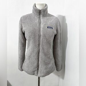 Patagonia Women’s Los Gatos Grey Fleece Sherpa Jacket XS